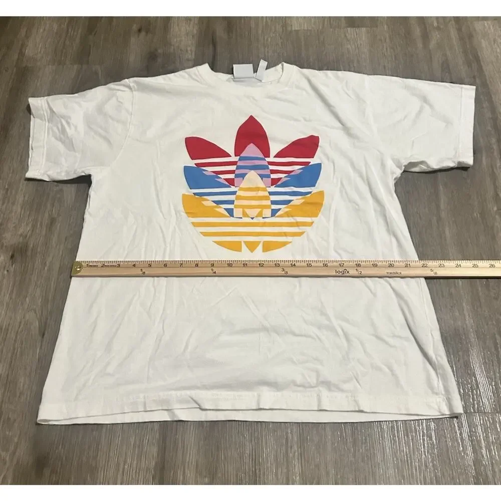 Men’s Rare Adidas Tri-Trefoil T-shirt Large
